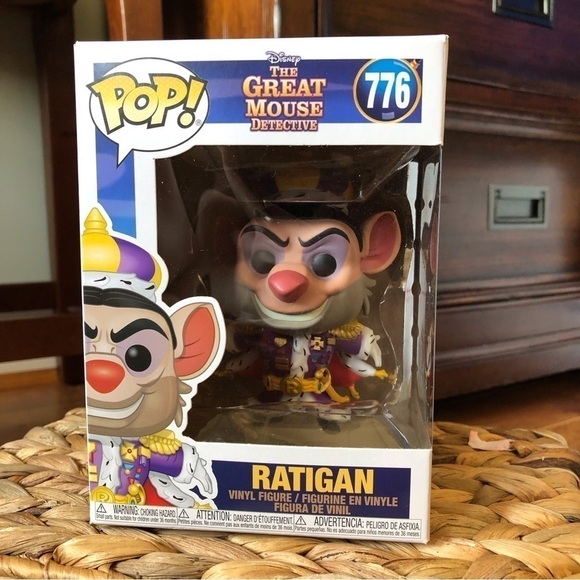 Funko Pop Disney: The Great Mouse Detective: Ratigan #776 - Picture 1 of 5